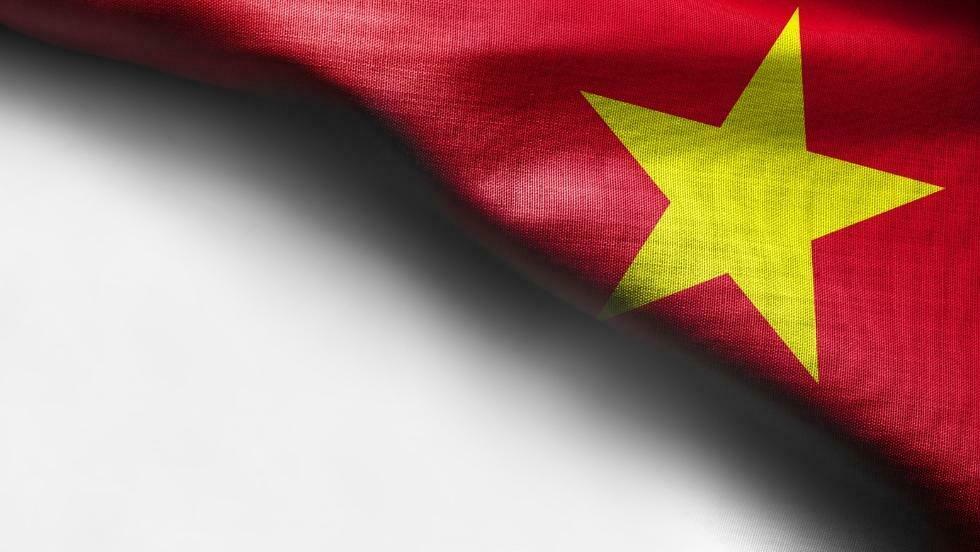 Vietnam flag illustration